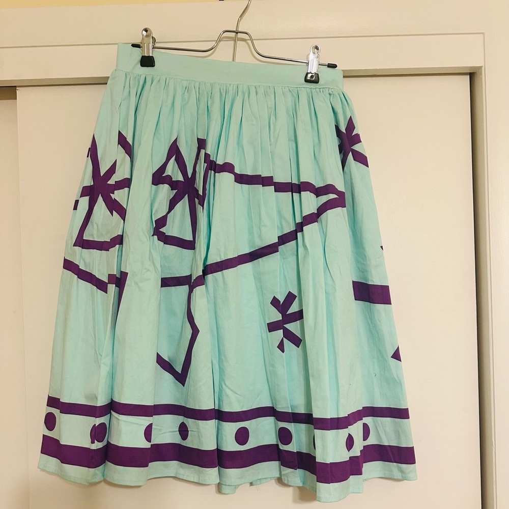 Disney Mad Tea Party inspired skirt